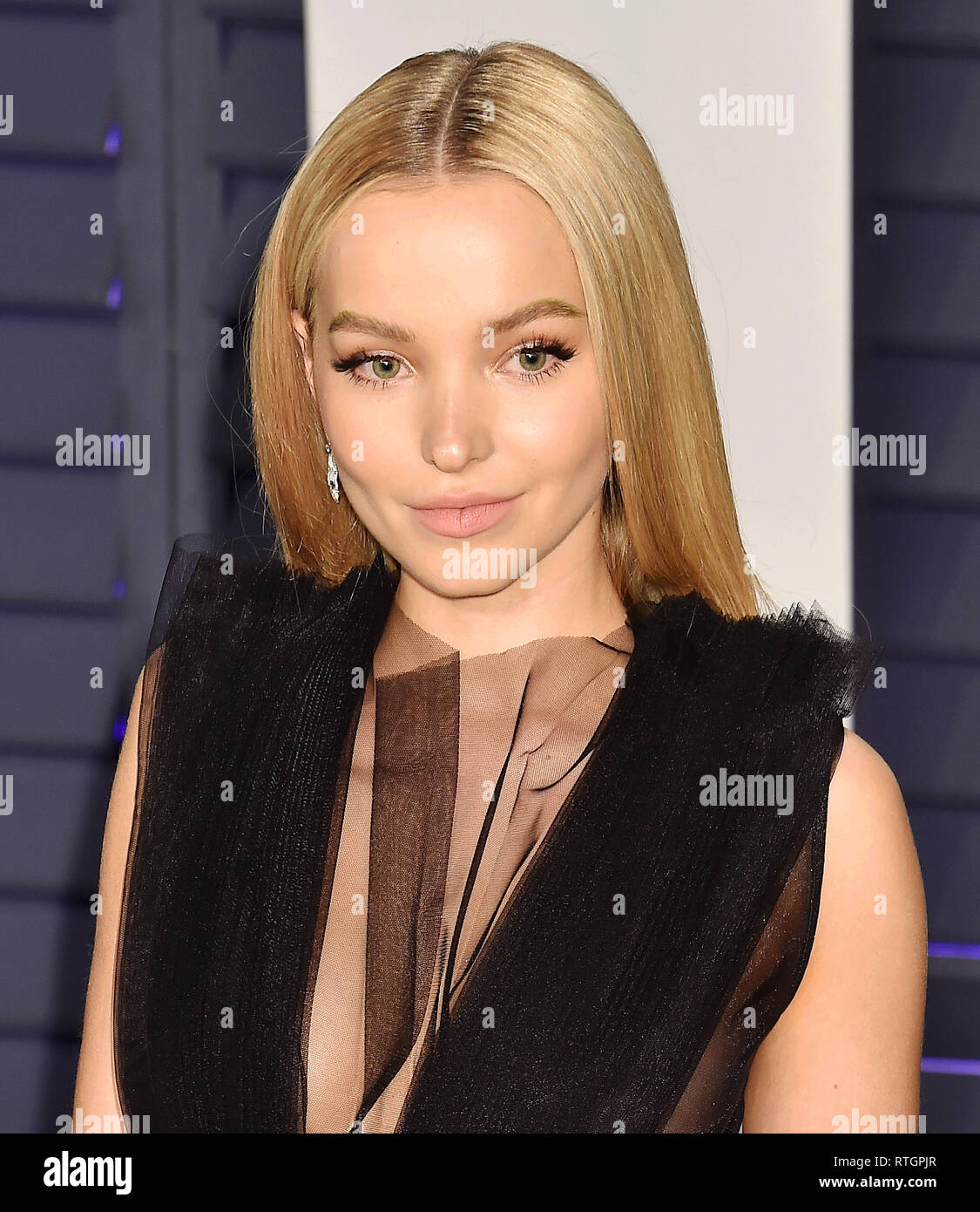 BEVERLY HILLS, CA - FEBRUARY 24: Dove Cameron attend the 2019 Vanity