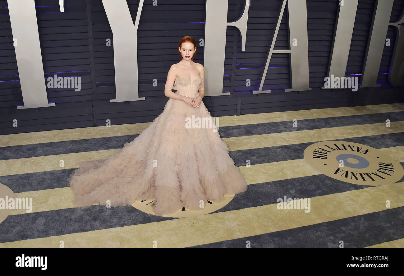 BEVERLY HILLS, CA - FEBRUARY 25: Madelaine Petsch attends the 2019