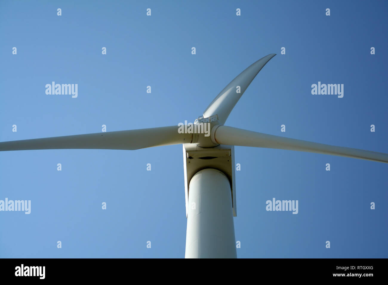 big windmill generating pure energy Stock Photo Alamy