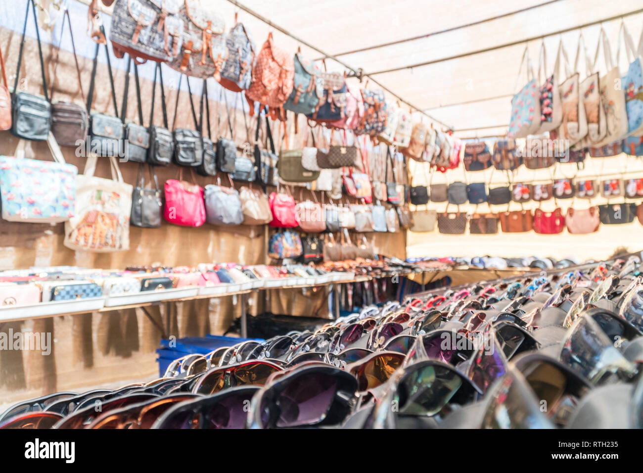Clothes store market in spain hi-res stock photography and images - Alamy