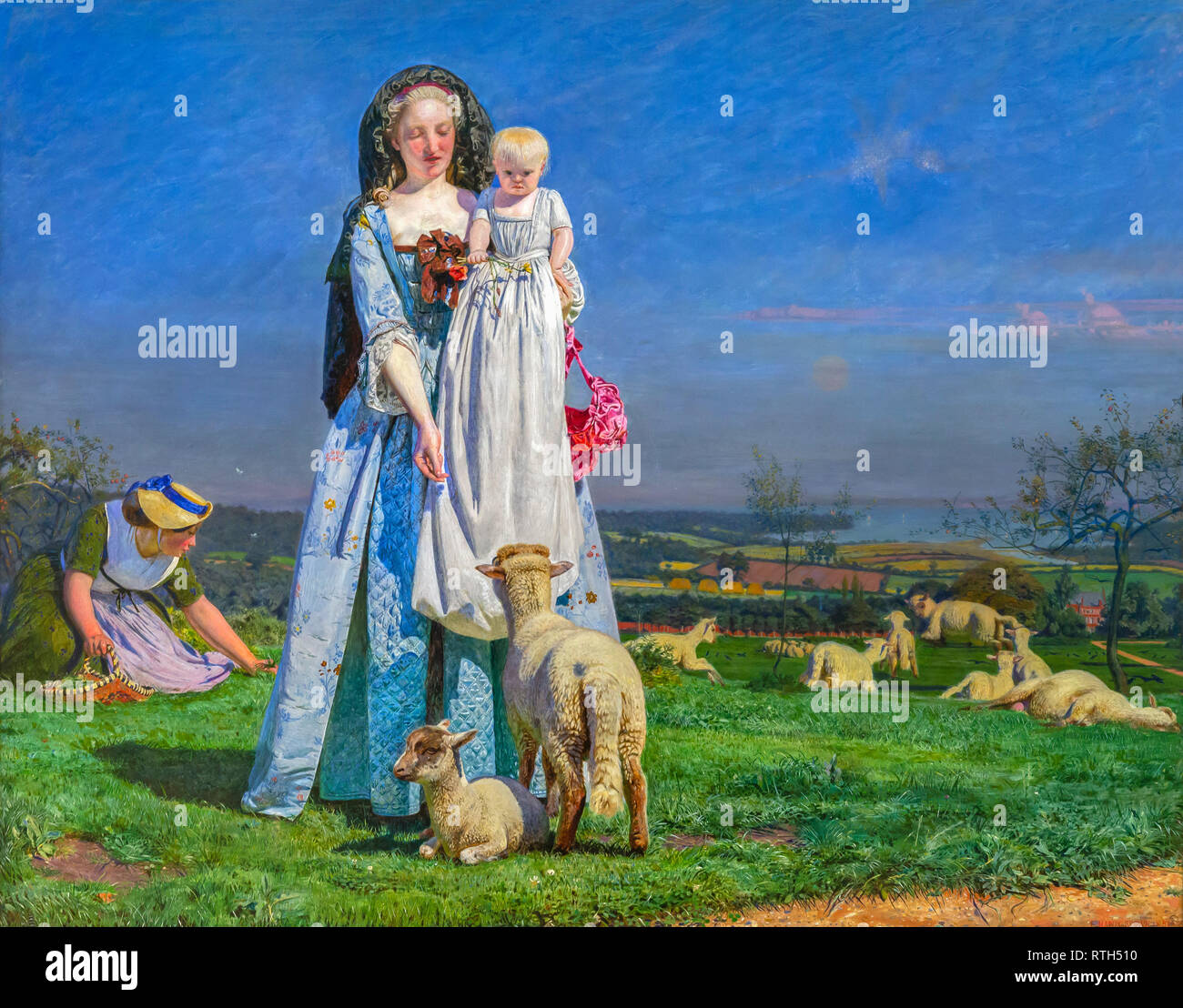 Ford Madox Brown Pretty Baa Lambs