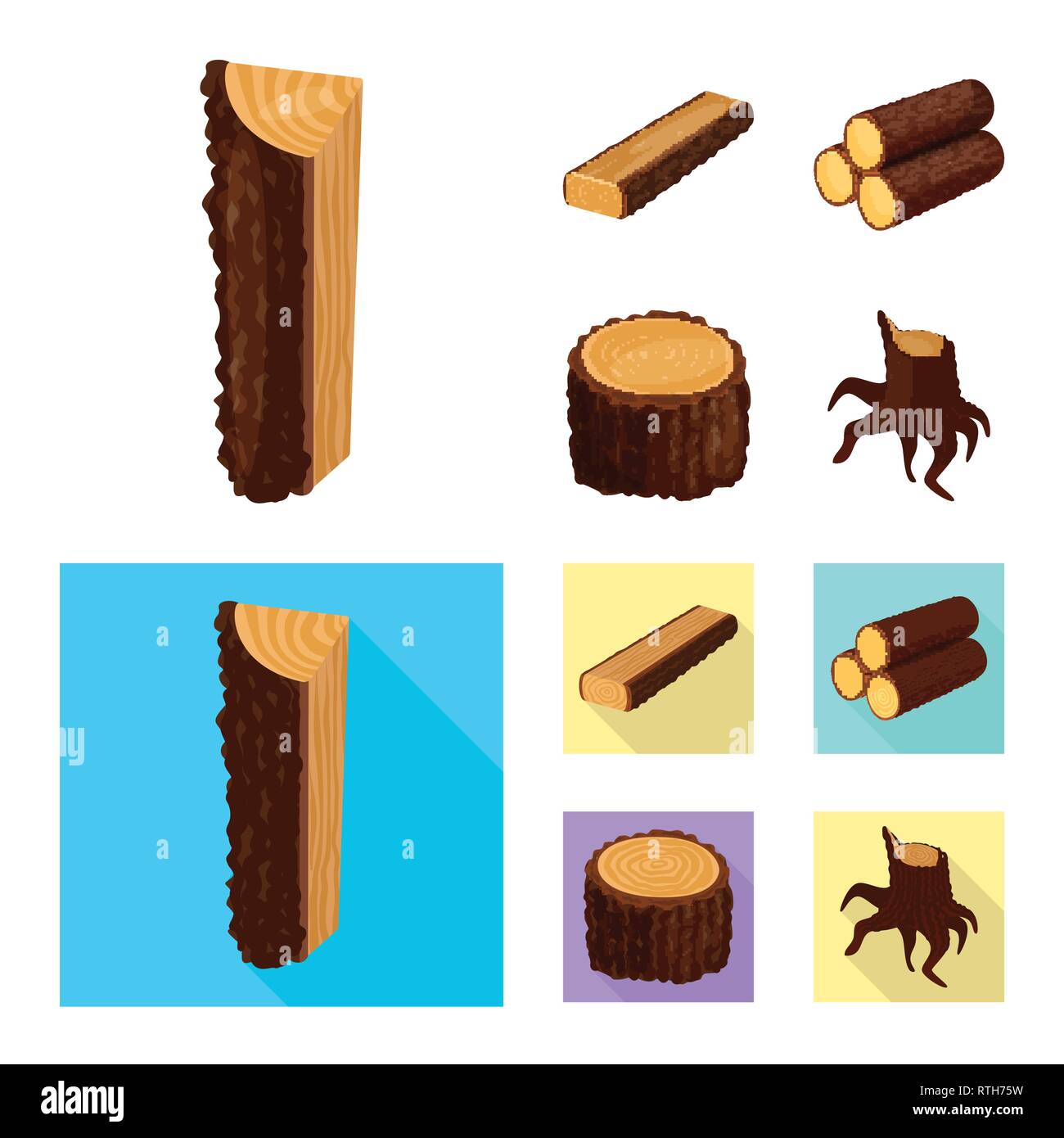 Deck Log Stock Vector Images - Alamy