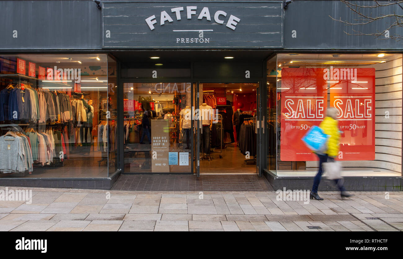 Fat face uk clothing store hi res stock photography and images Alamy