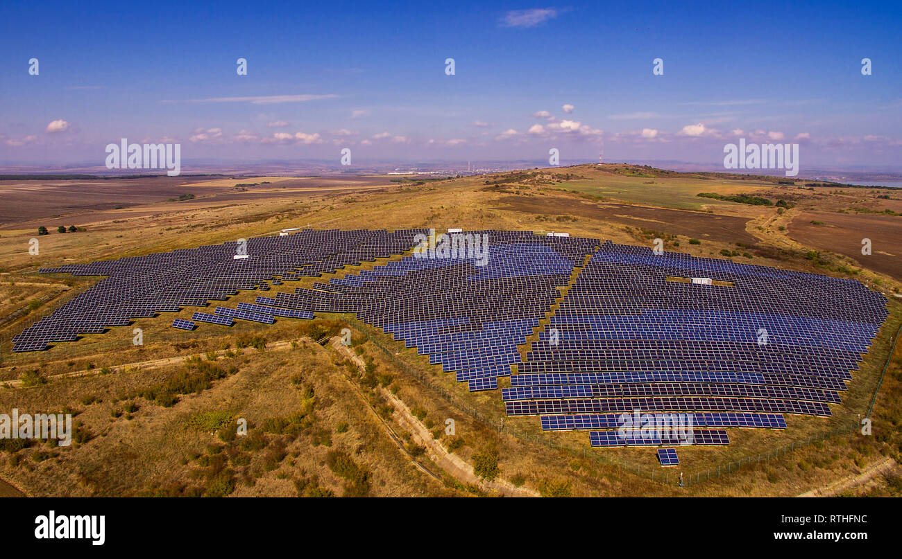 Solar energy power plant china hi-res stock photography and images - Alamy