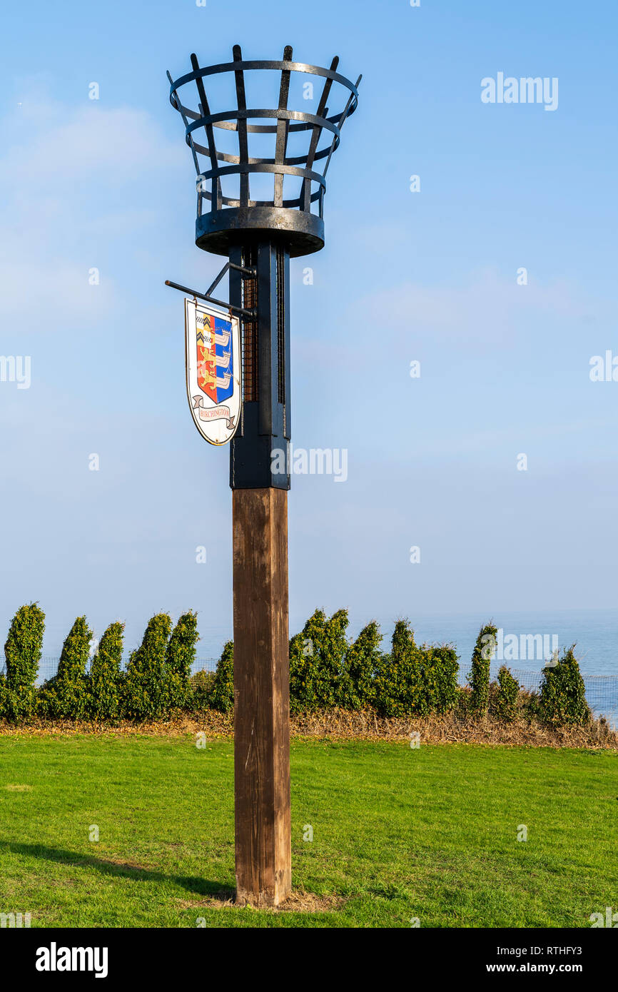 The Queens Diamond Jubilee Beacon at Epple Bay, Birchington on the Kent