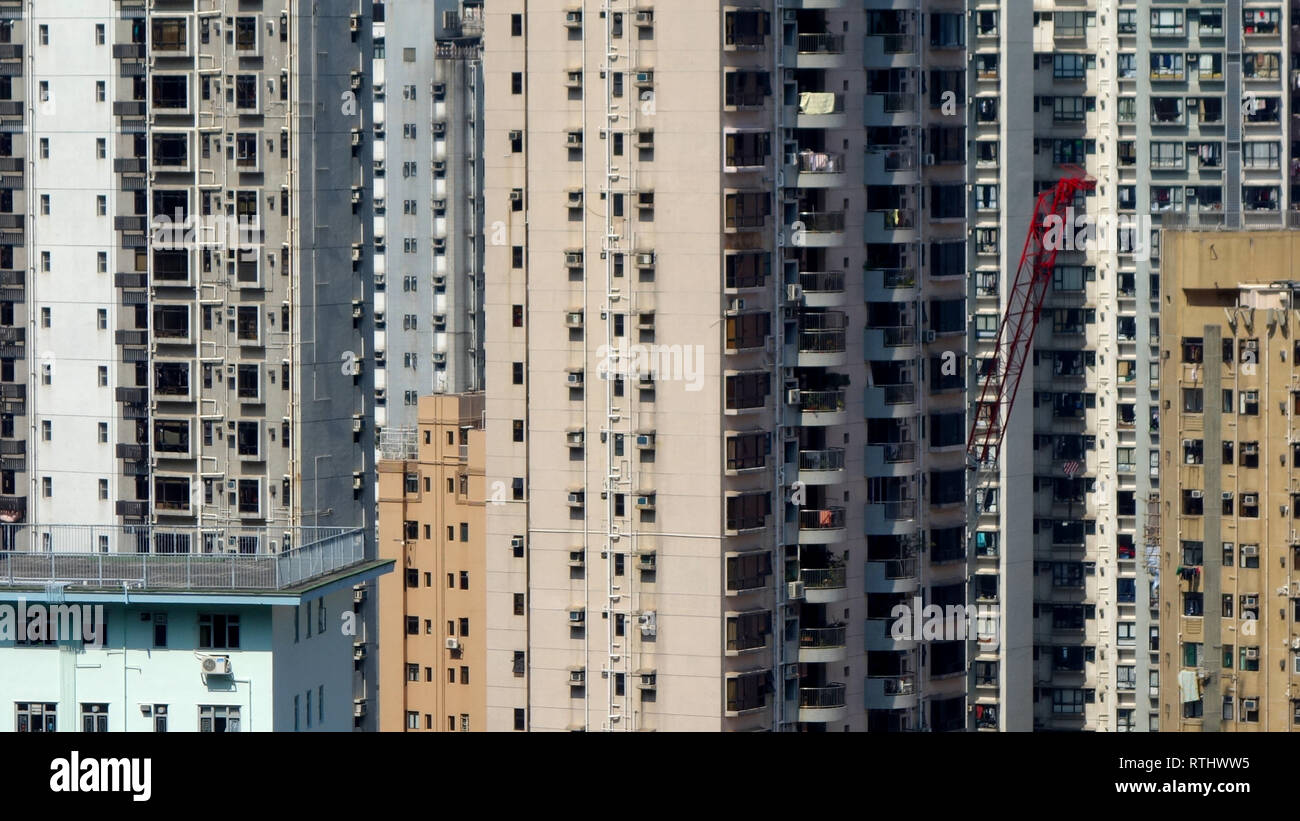 Hong Kong, Skyline Stock Photo