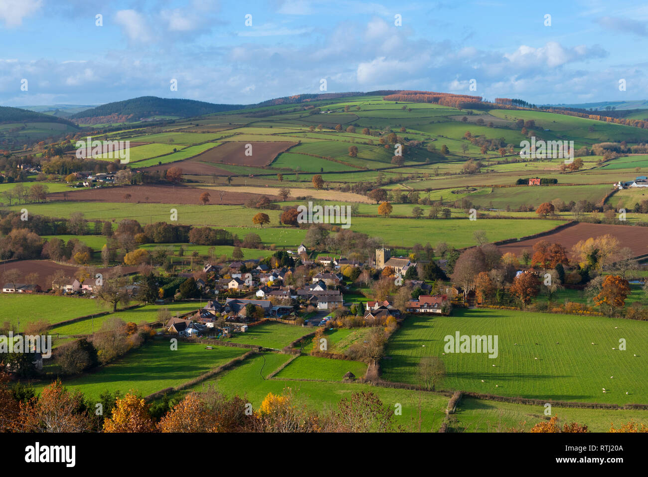 Clunbury Hill Hi-res Stock Photography And Images - Alamy