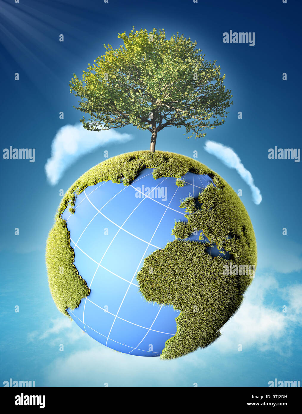earth tree growing on hires stock photography and images Alamy