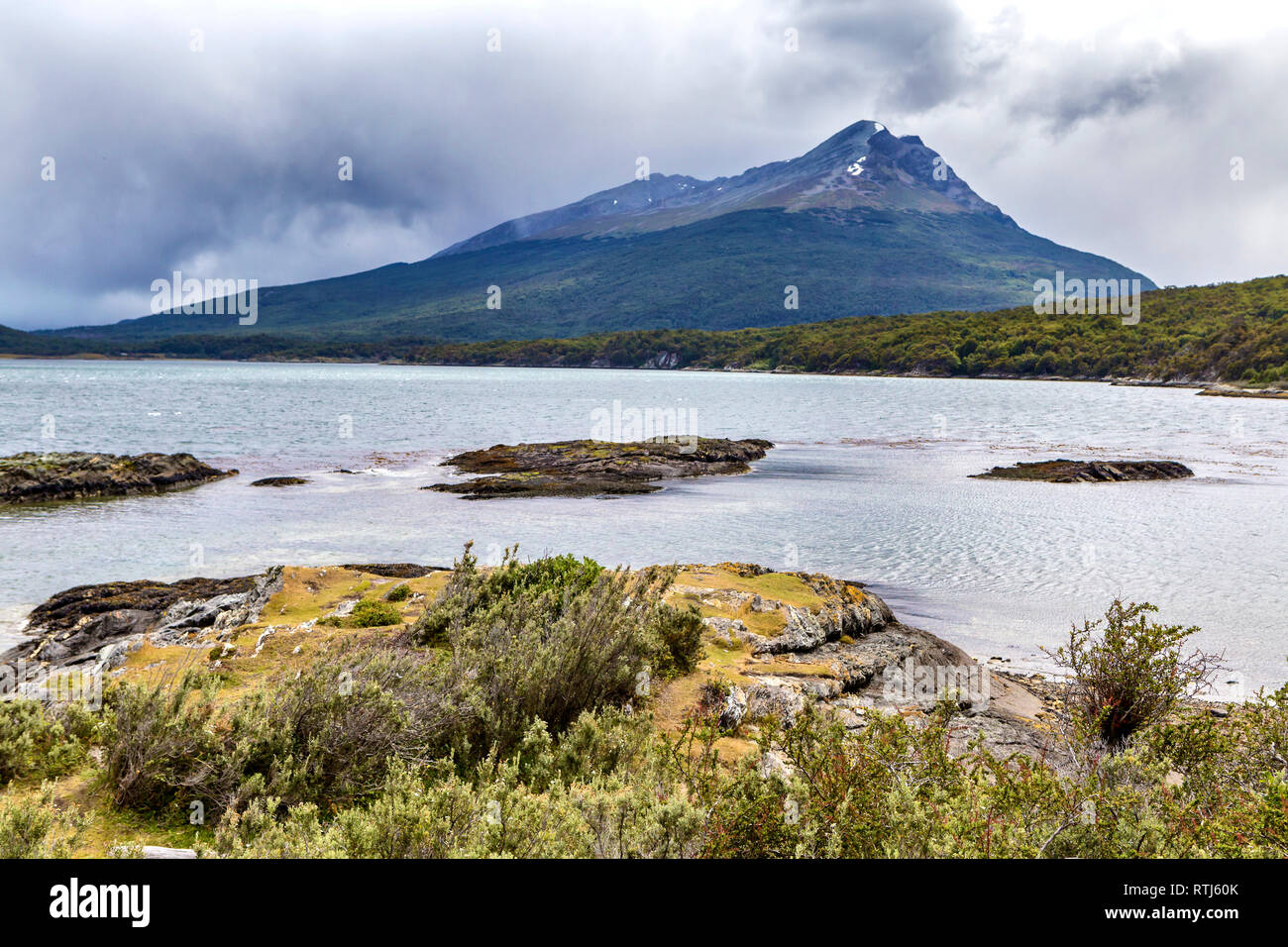 Tierra del Fuego National park, Isla Grande del Tierra del Fuego, Tierra del Fuego, Antartida e Islas del Atlantico Sur, Argentina Stock Photo