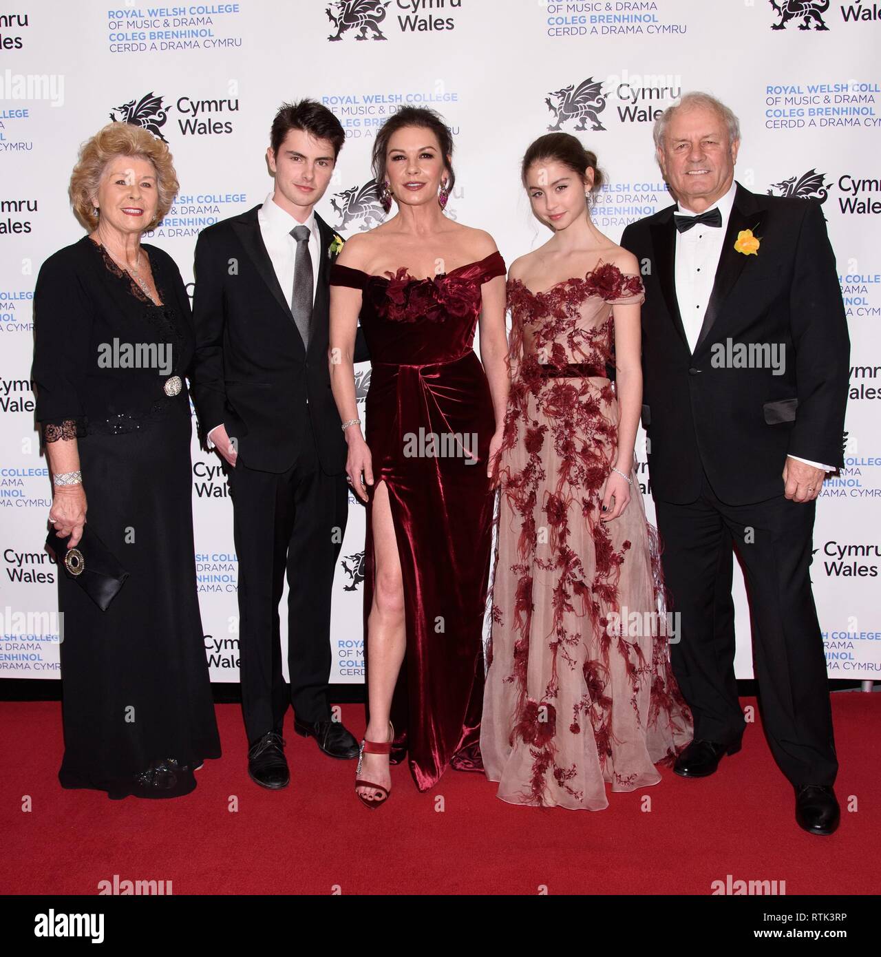 Carys zeta douglas and david james jones hires stock photography and