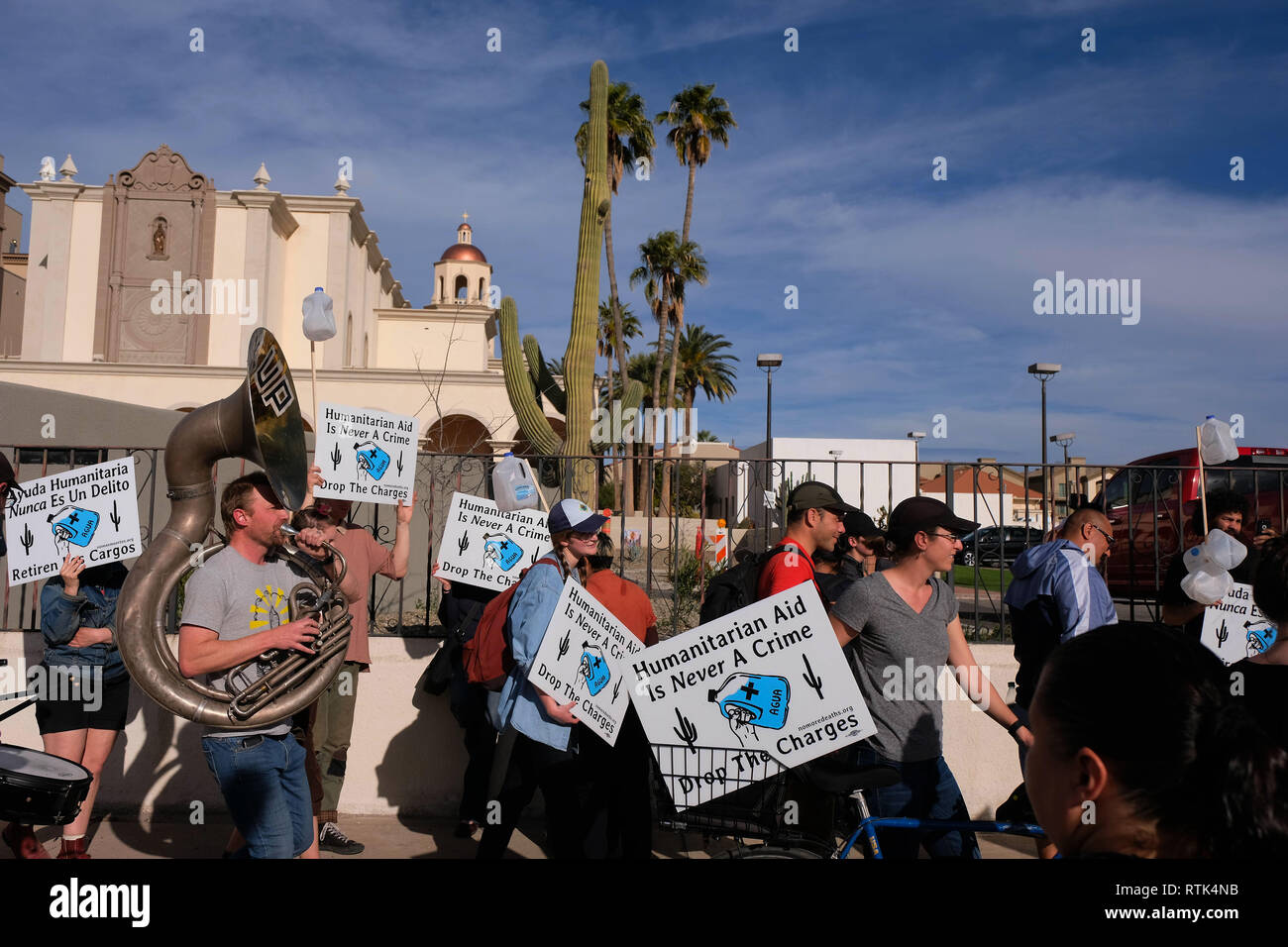 Tucson, Arizona, USA. 1st Mar, 2019. March 1, 2019- Members Of No More ...