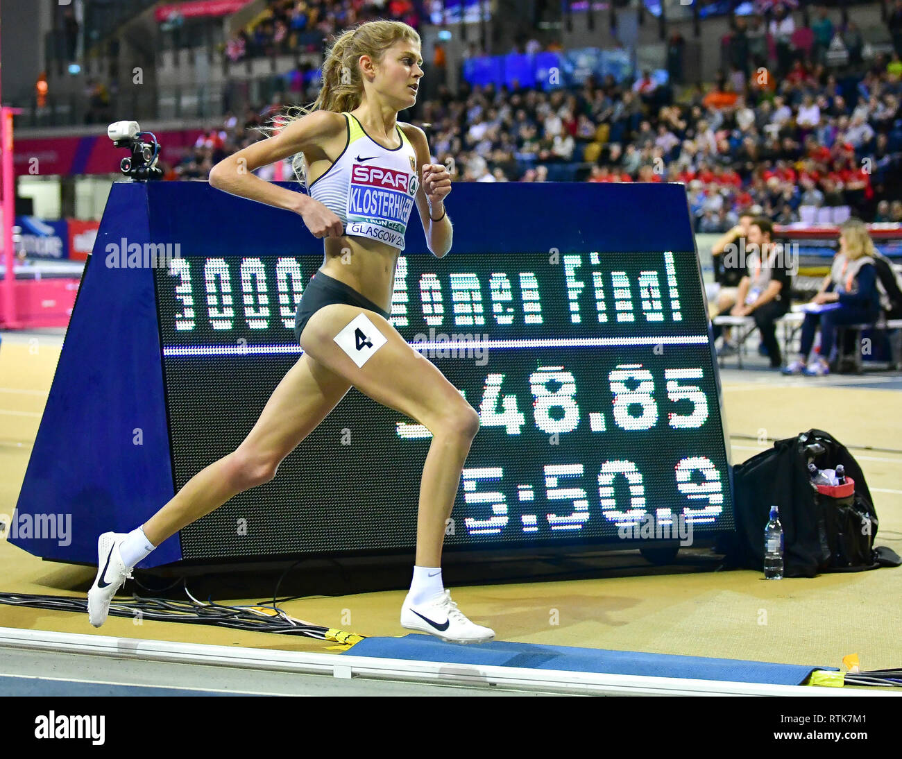 Glasgow, UK. 01st Mar, 2019. Athletics, European Indoor Championships ...