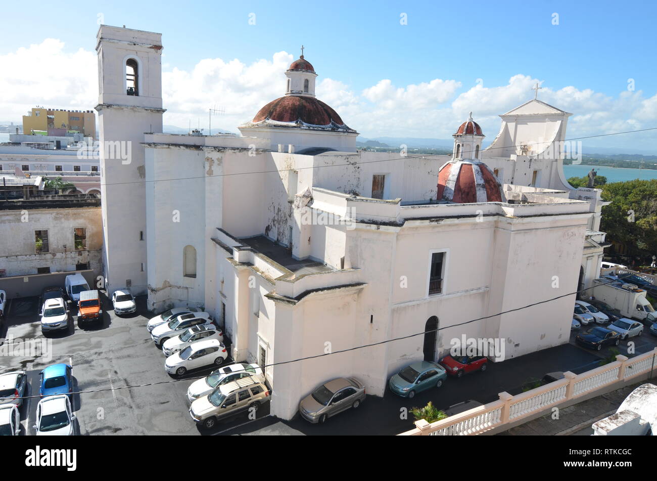Cathedral of San Juan Bautista in San Jaun, Puerto Rico Stock Photo - Alamy