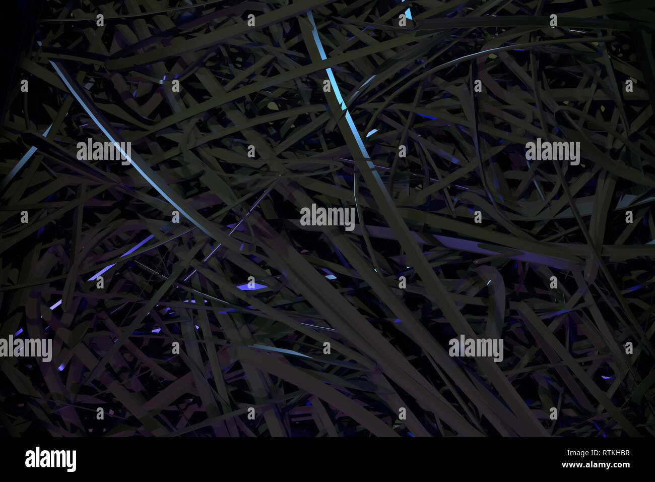 String Web's Texture Abstract virtual backdrop messy strings, CGI composition, for web page ...