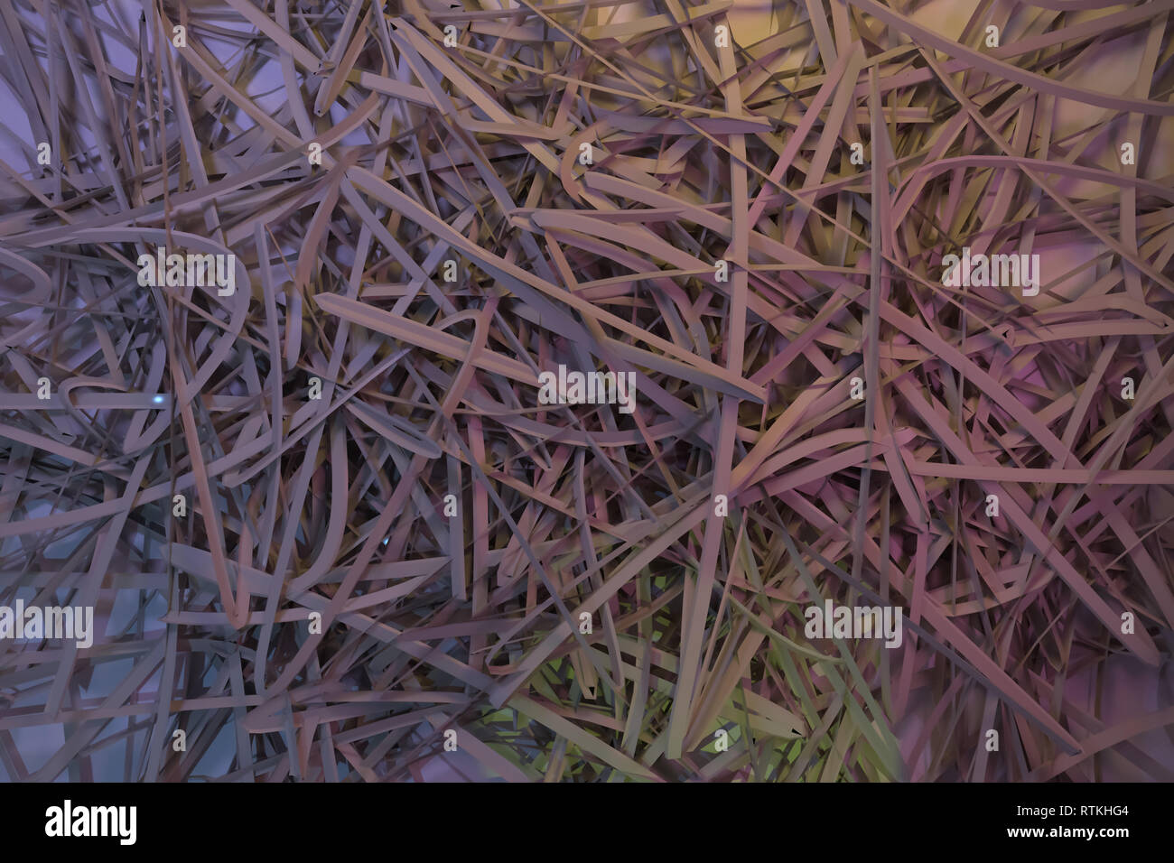 String Web's Texture Abstract virtual backdrop messy strings, CGI composition, for web page ...