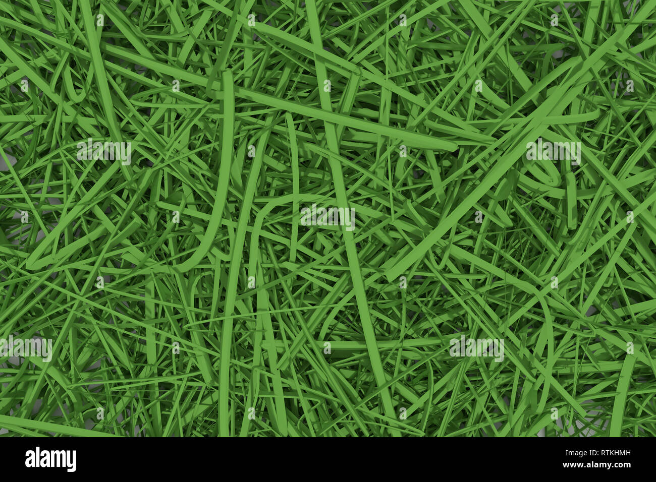 Messy Texture Renders CGI composition, virtual backdrop, messy strings. Decorative ...
