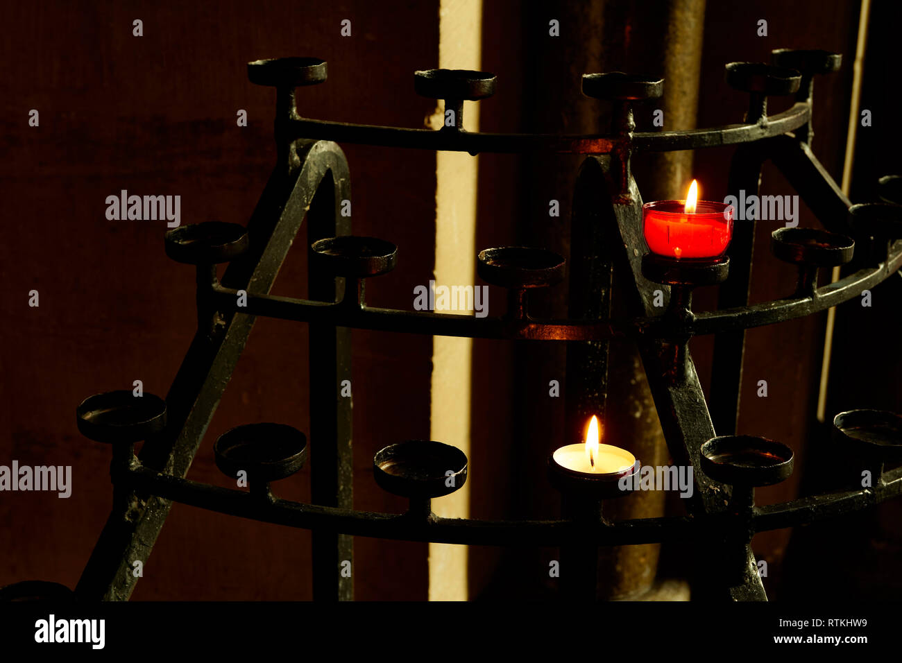 Church Candle Stand Stock Photos & Church Candle Stand Stock Images - Alamy