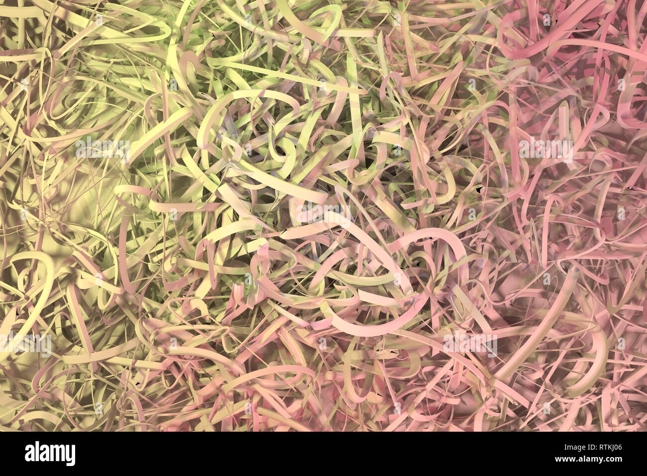 Messy Texture Renders Abstract virtual backdrop messy strings, CGI composition, for web page ...