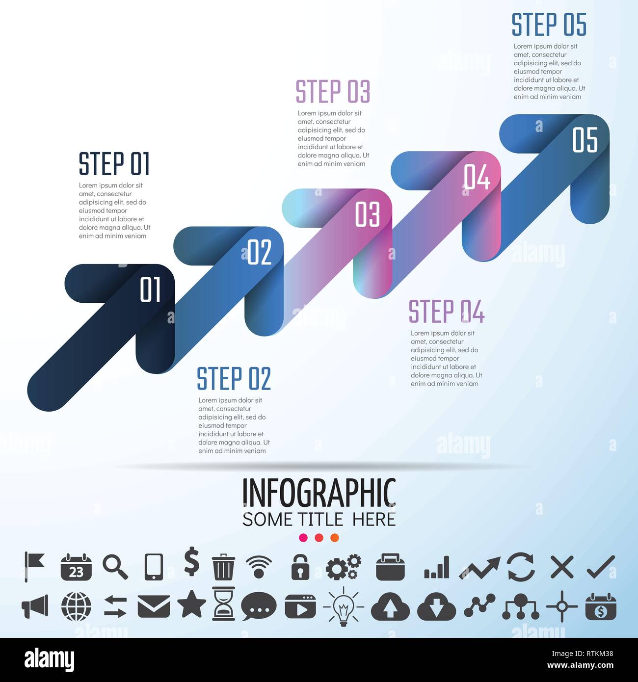 Infographics Design Template,Vector Illustration Stock Vector Image ...