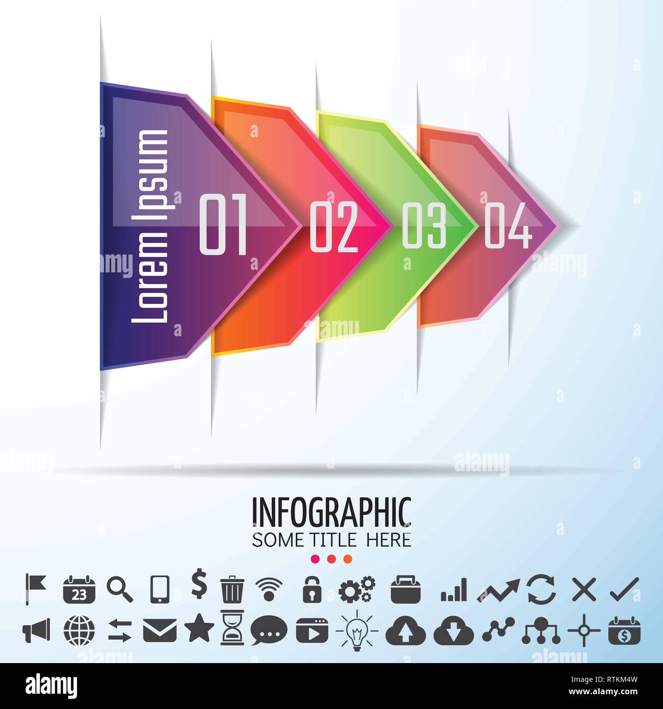 Infographics Design Template,Vector Illustration Stock Vector Image ...