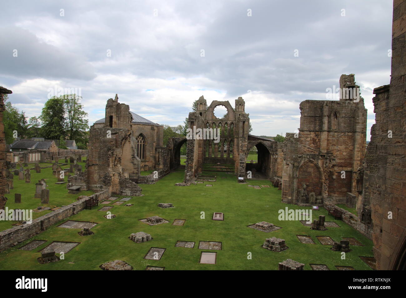 Elgin Cathedral Scotland Stock Photo Alamy