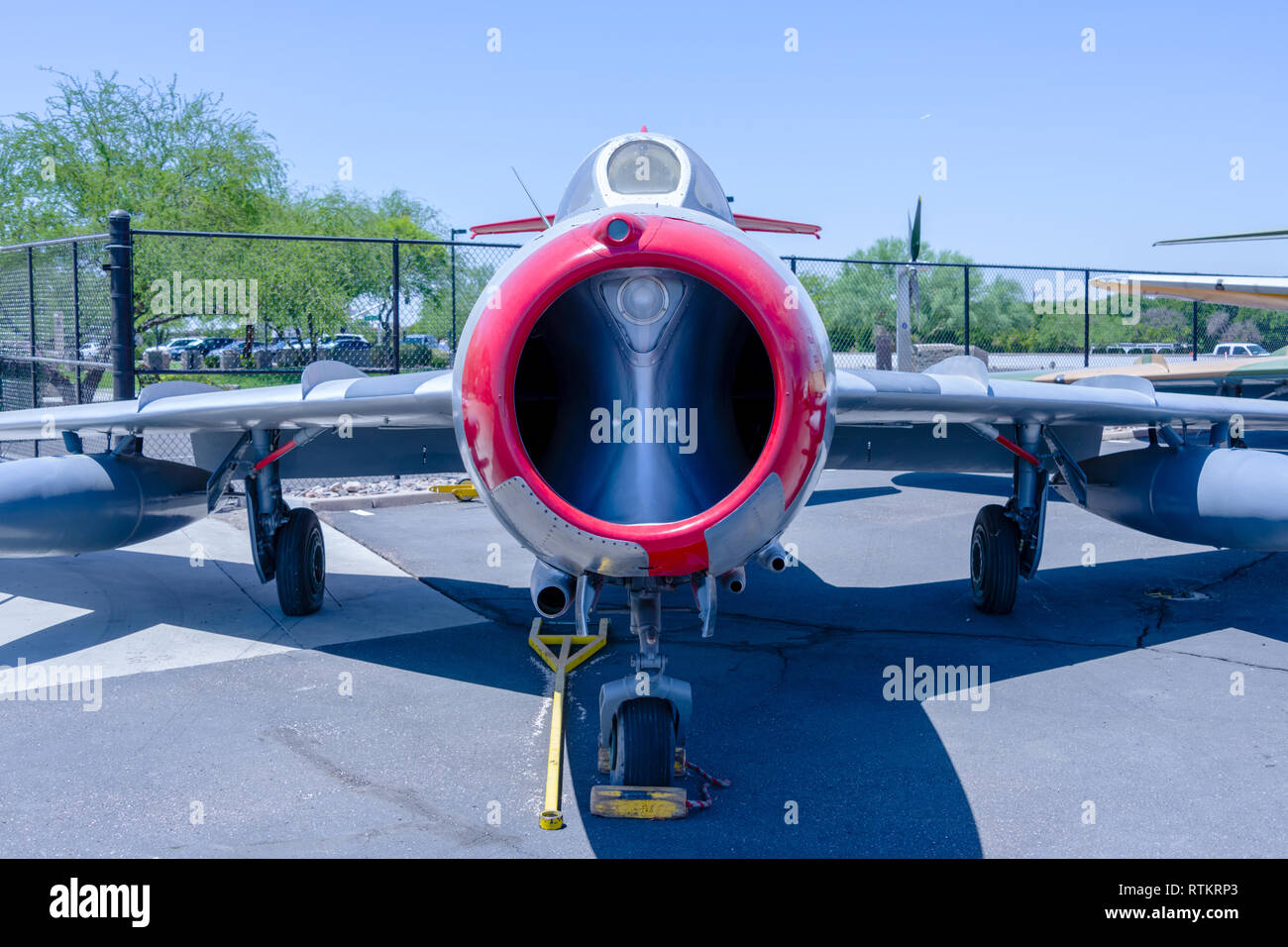 Mikoyan–Gurevich MiG-15bis Stock Photo