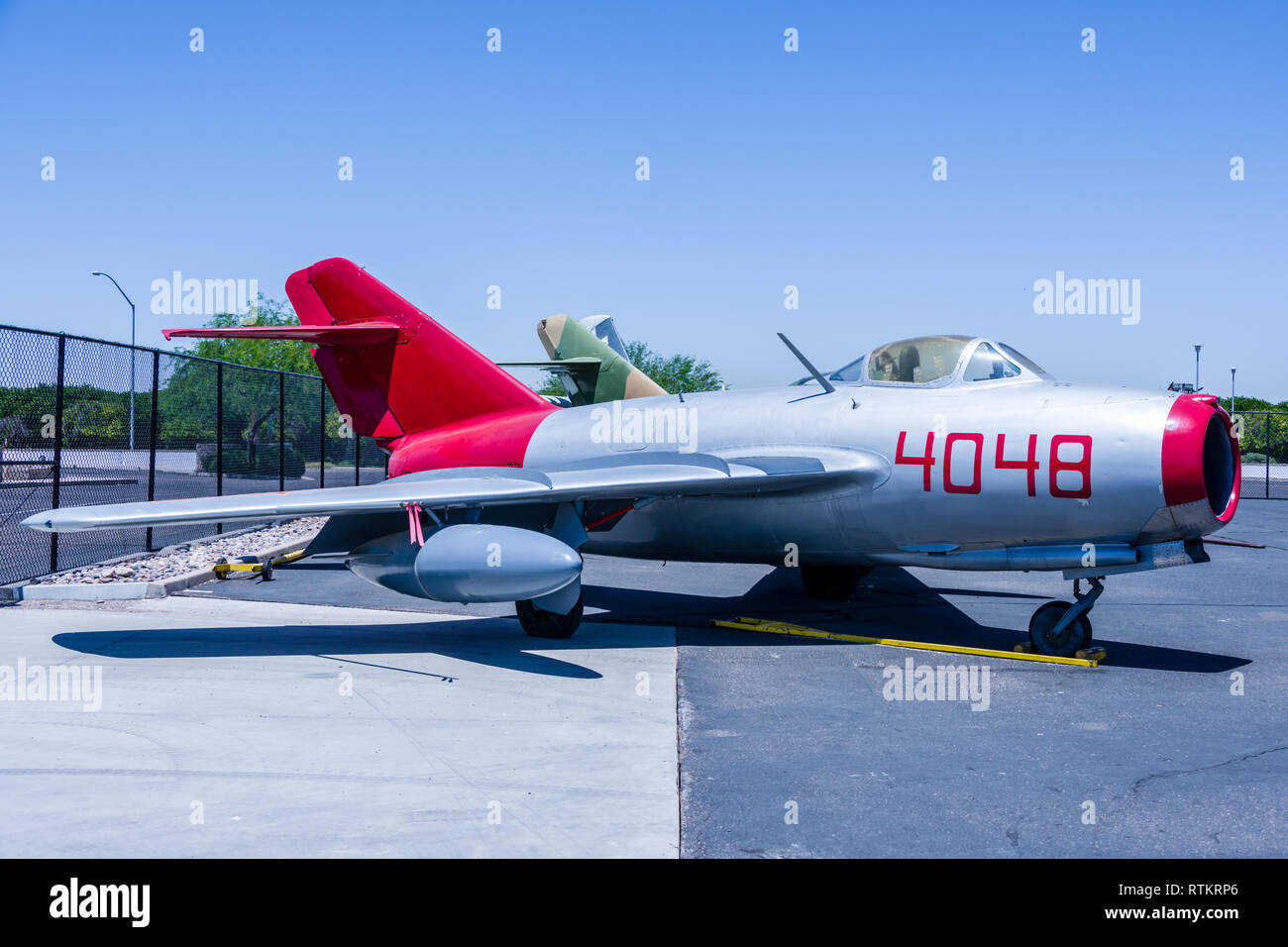 Mikoyan–Gurevich MiG-15bis Stock Photo