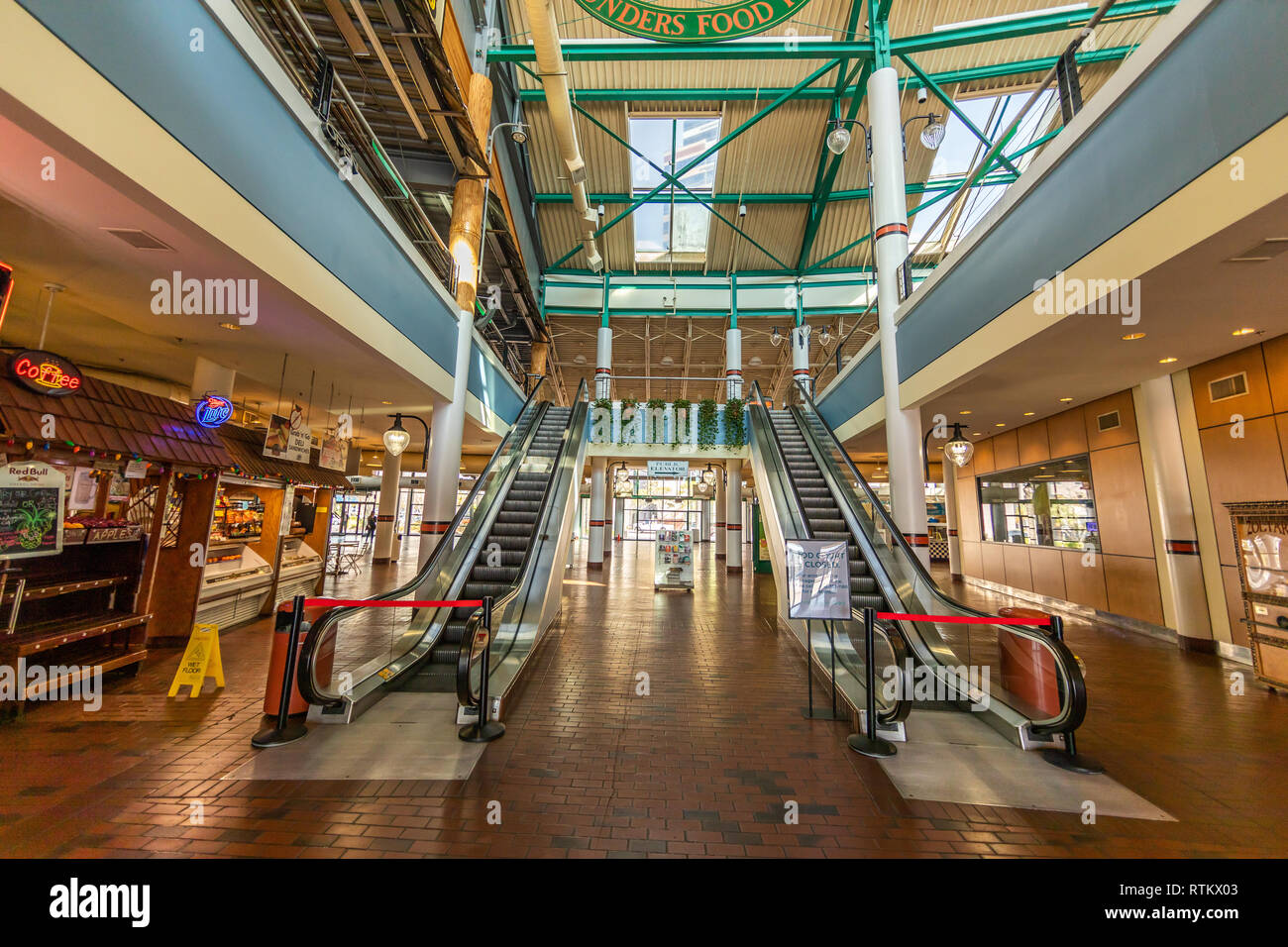 Jacksonville Landing Stock Photo