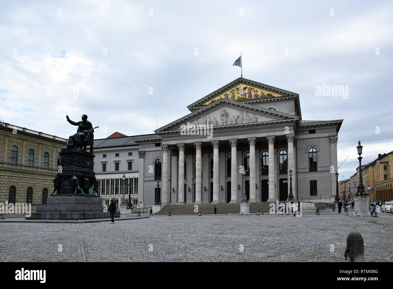 German, Munich April 2018 National Theatre Munich, Opera House in