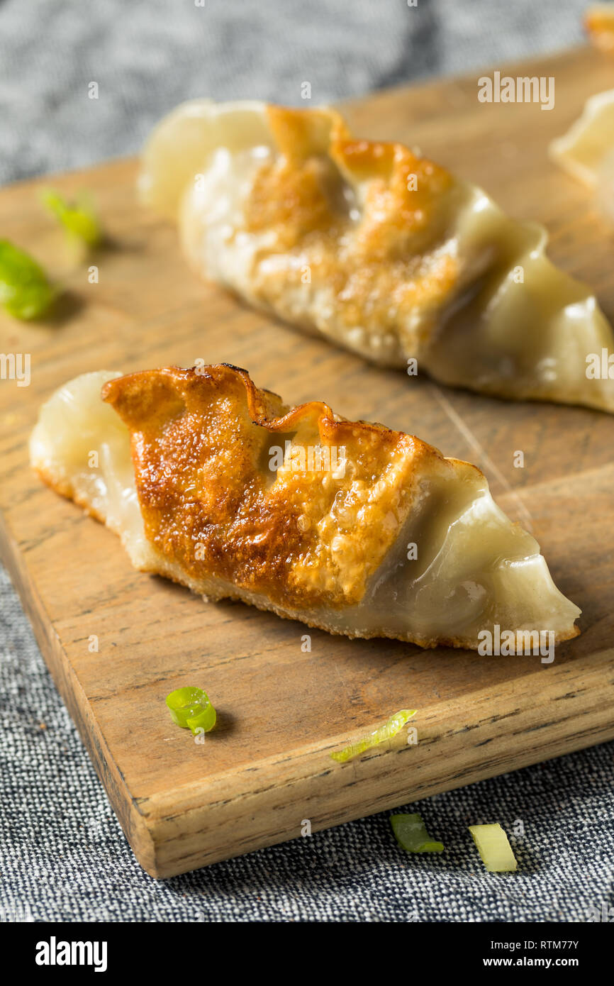 Homemade Korean Mandu Pork Dumplings Ready to Eat Stock Photo Alamy