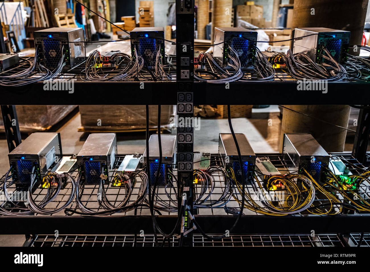 After Learning Of Bitcoin Mining After Being Contracted To Build - 