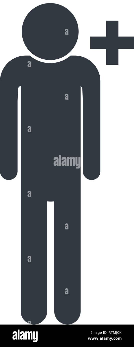 Picogram Man man pictogram cartoon Stock Vector Image & Art - Alamy