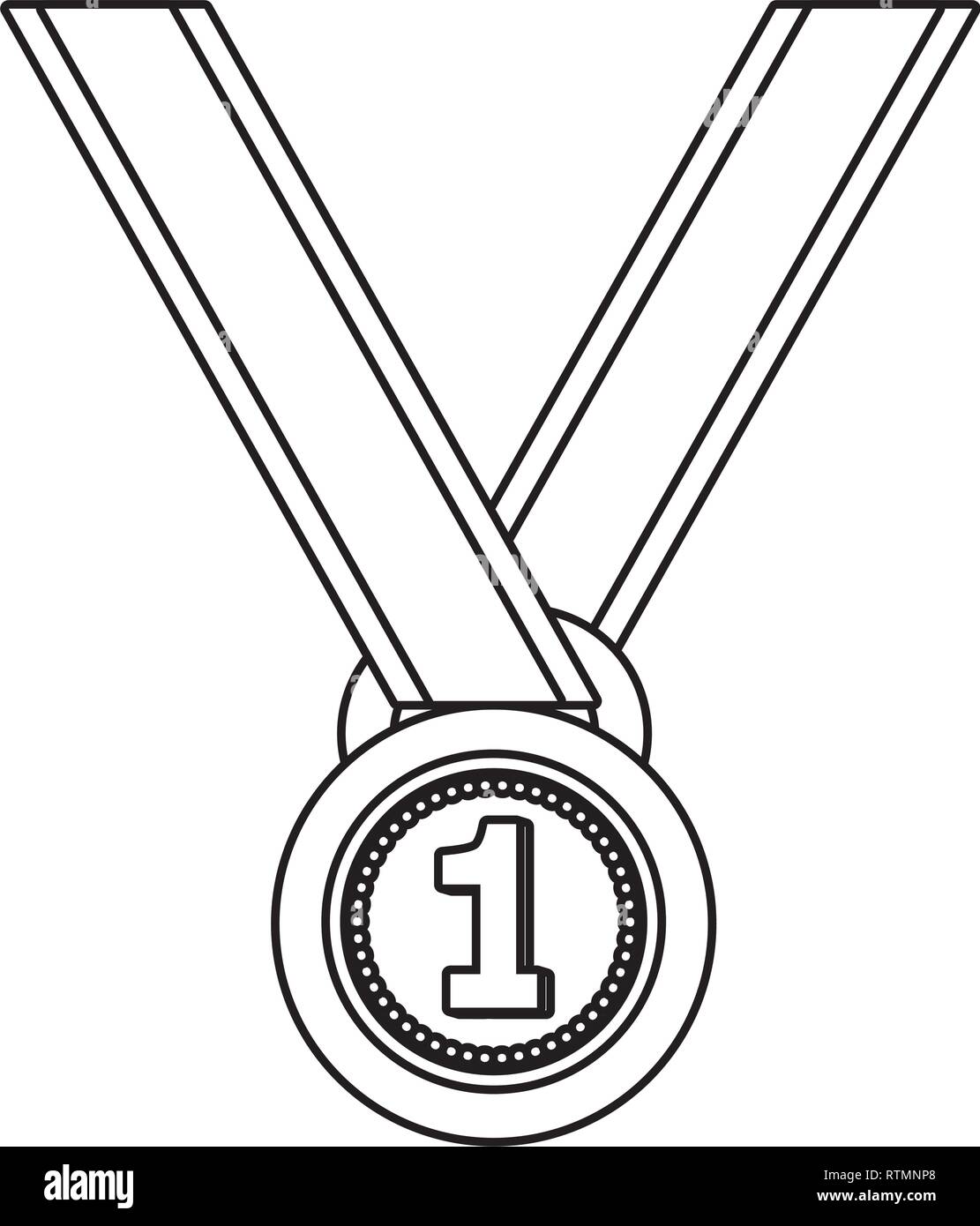 First place award symbol black and white Stock Vector Image & Art Alamy