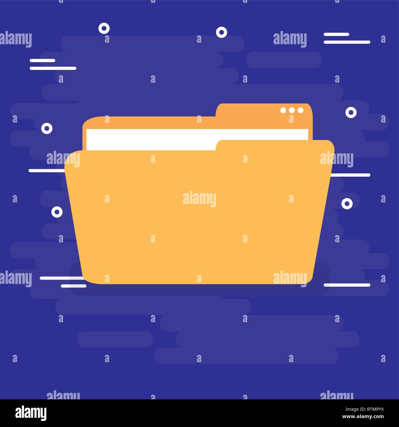 folder document isolated icon vector illustration design Stock Vector ...