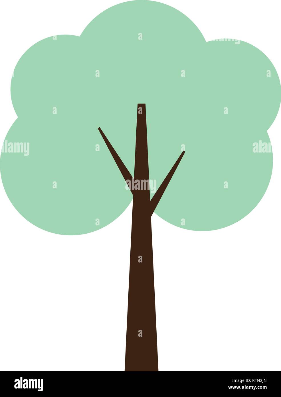 tree forest nature Stock Vector Image & Art - Alamy