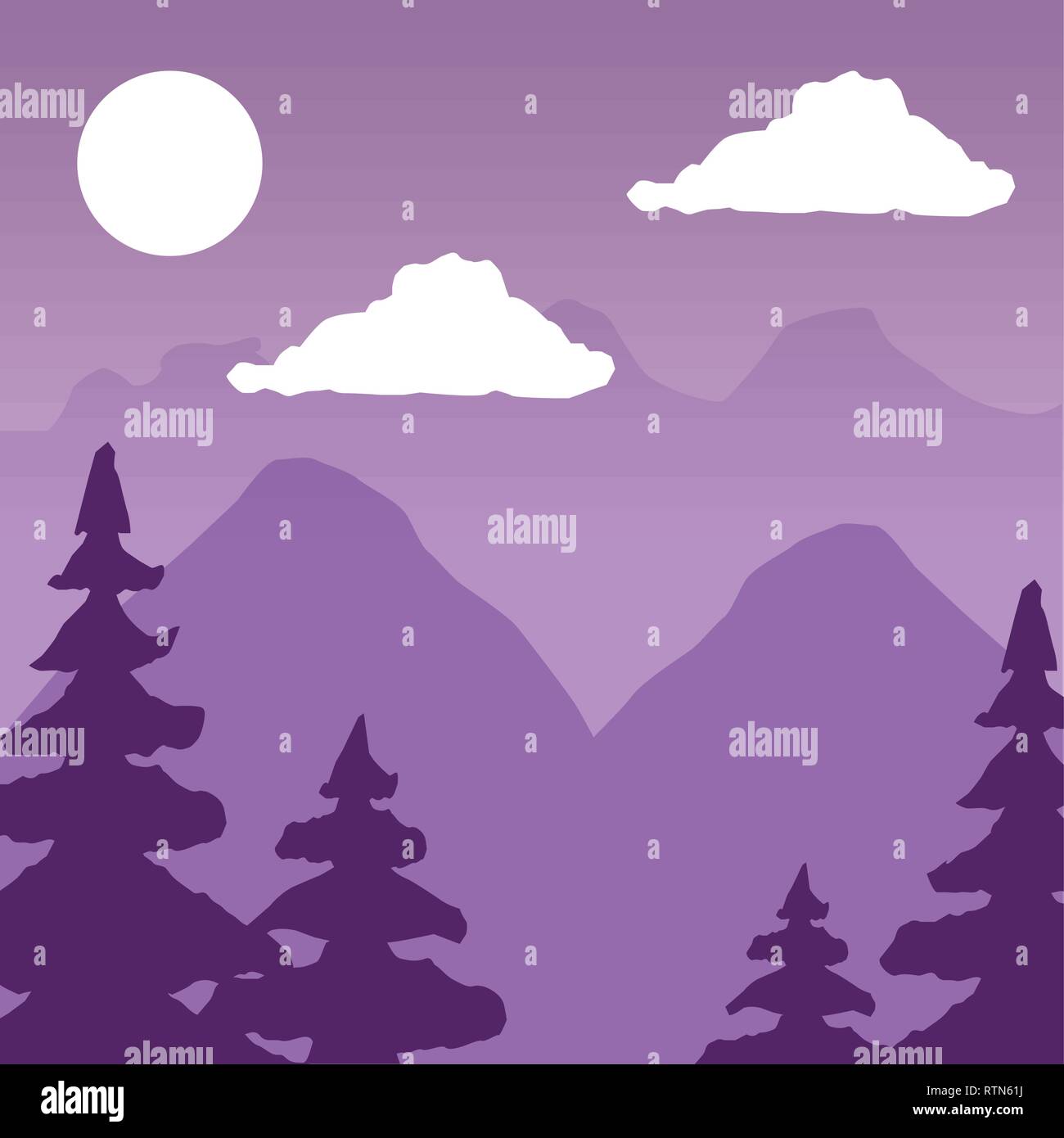 wanderlust landscape design Stock Vector Image & Art - Alamy