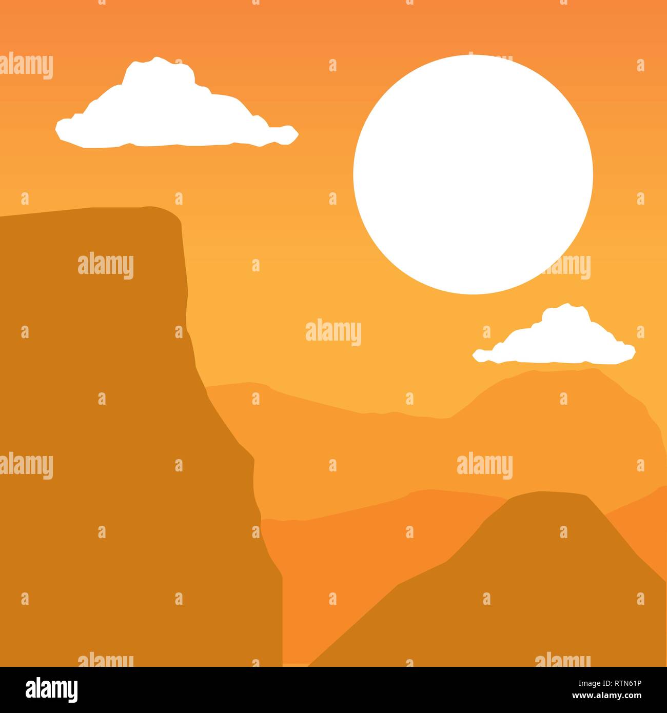 wanderlust landscape design Stock Vector Image & Art - Alamy