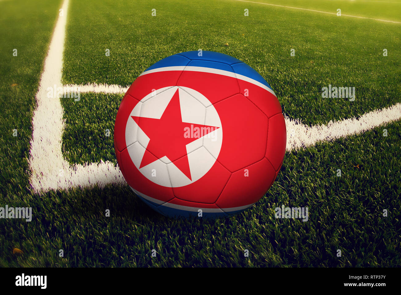 North korean national football team hi-res stock photography and images
