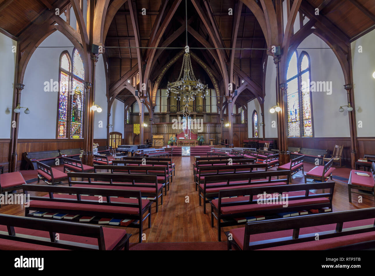 Presbyterian church interior hi-res stock photography and images - Alamy