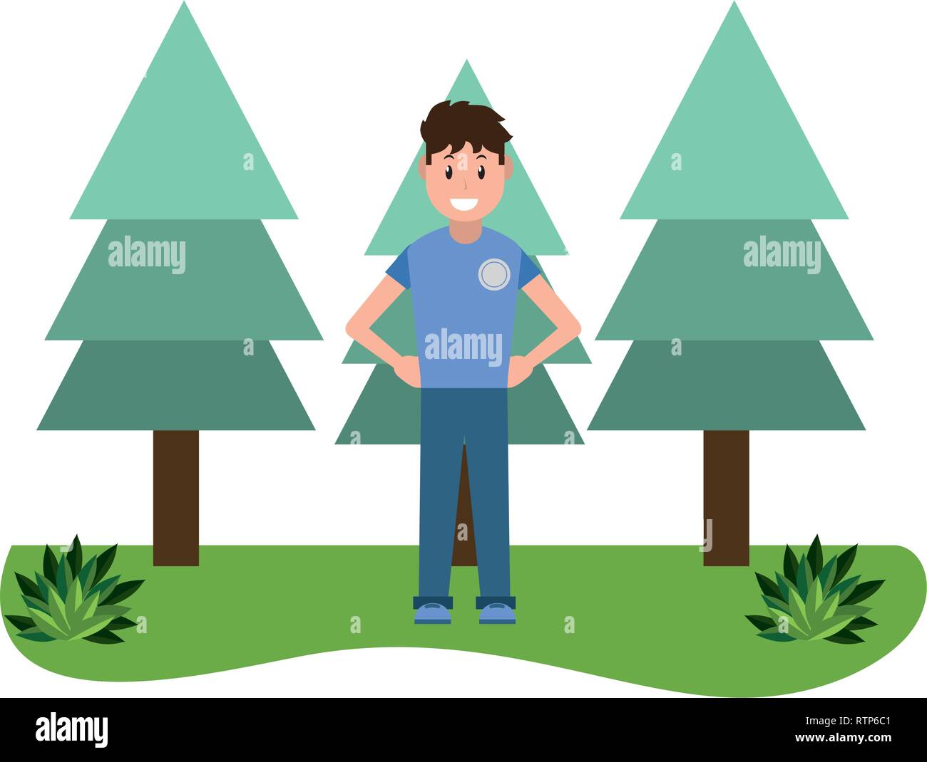 young man cartoon Stock Vector Image & Art - Alamy