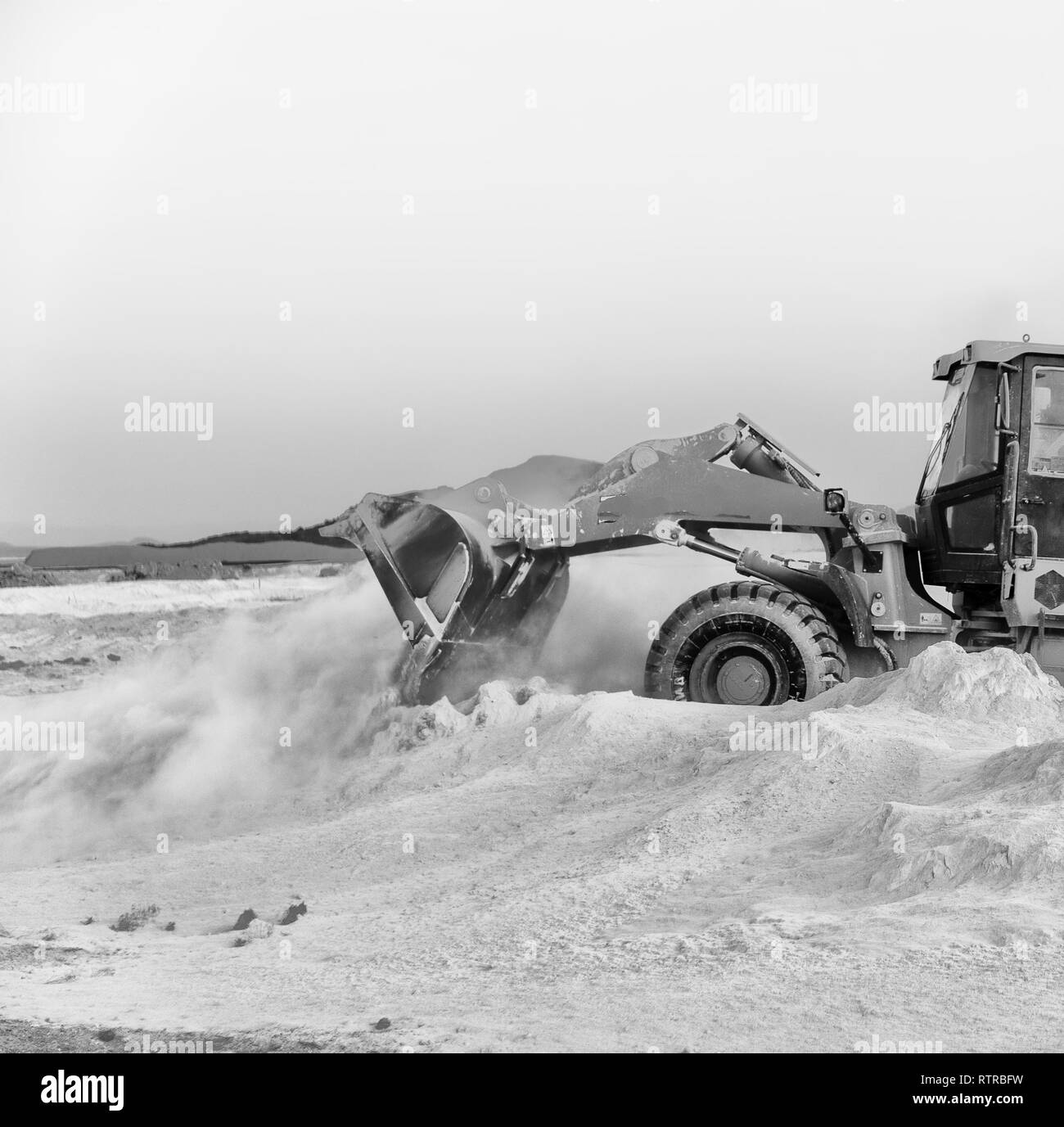 in ethiopia africa the caterpillar equipment working and excavation