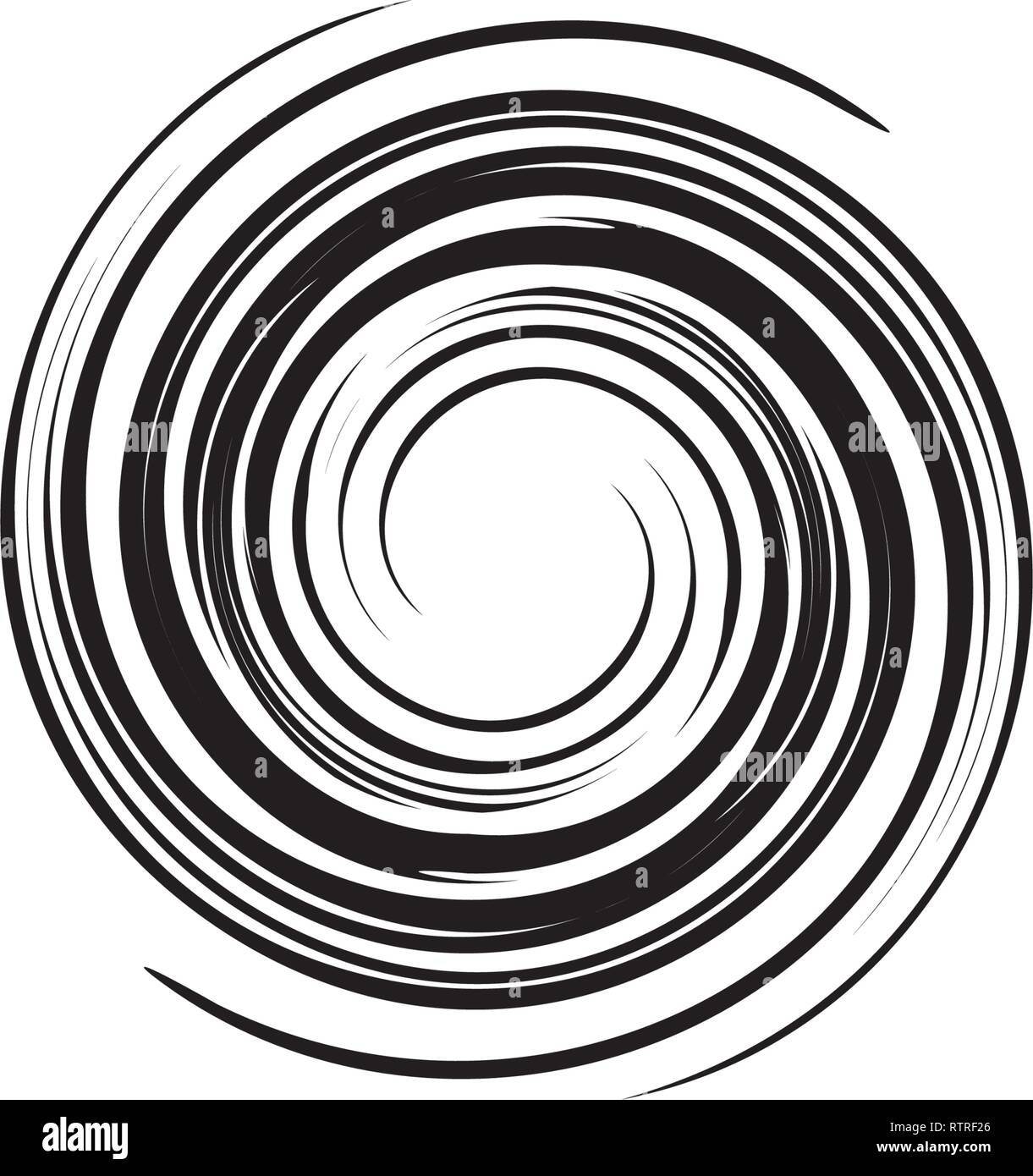 spiral tornado logo icon vector illustration design Stock Vector Image ...