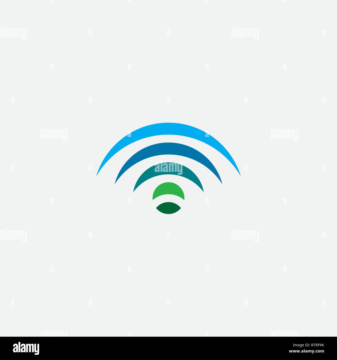 wifi logo design element icon vector design Stock Vector