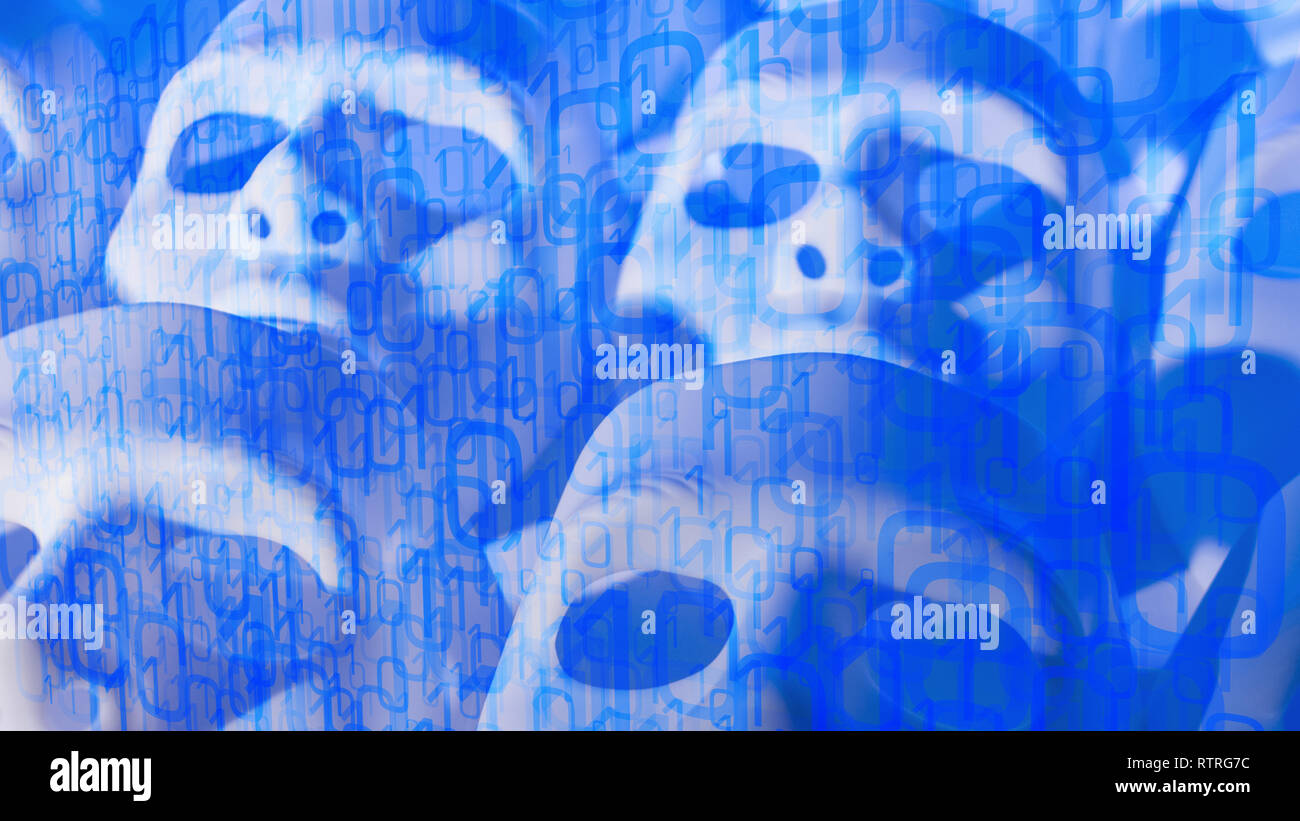 Ai simulated intelligence in machines Stock Photo
