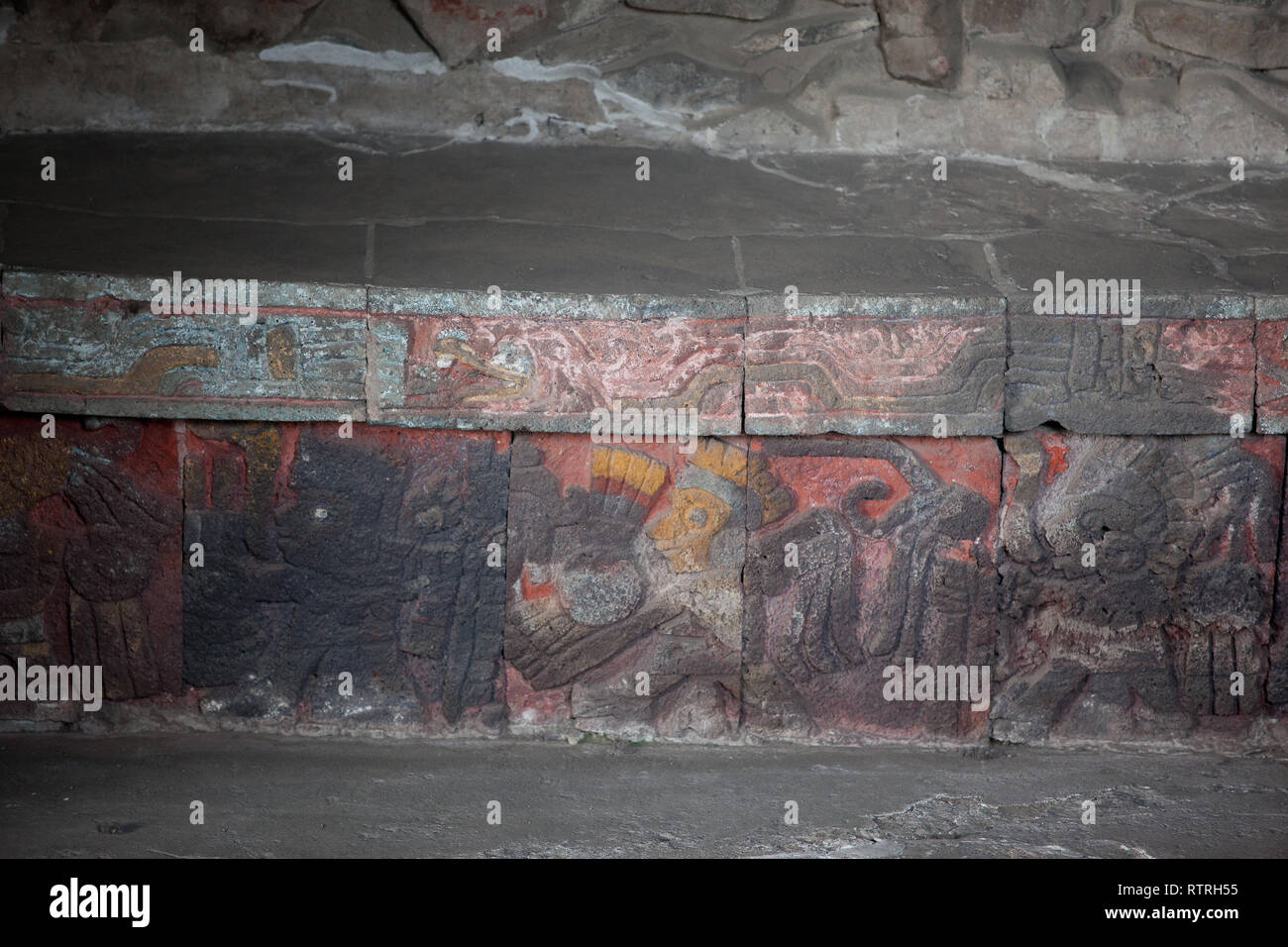 Templo Mayor, Tenochtitlan, Mexico City, 2009 Stock Photo - Alamy