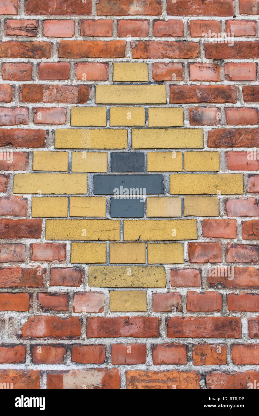 Rustic brick wall texture pattern background Stock Photo - Alamy