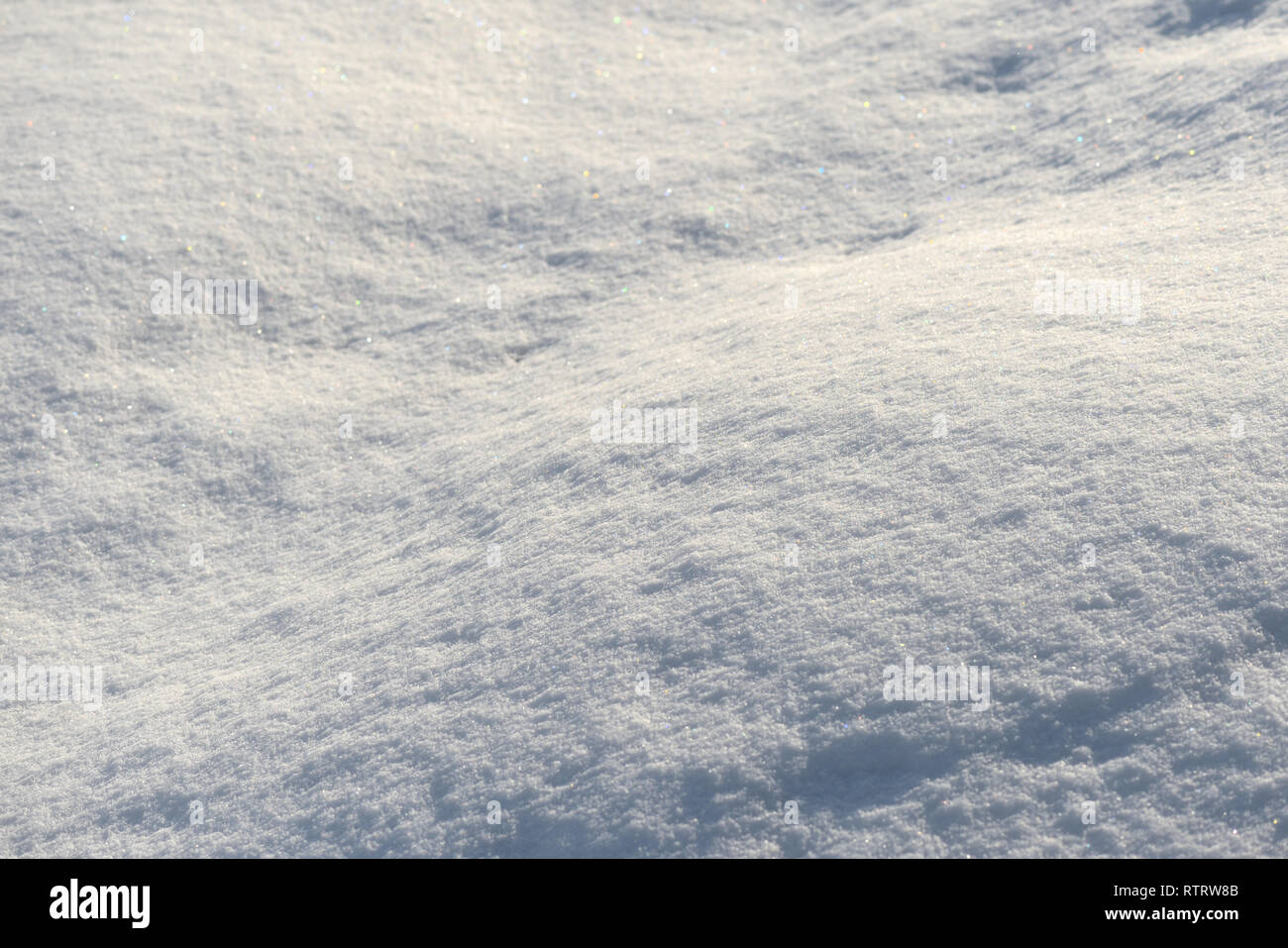 The texture of the snow close up. WInter background Stock Photo - Alamy