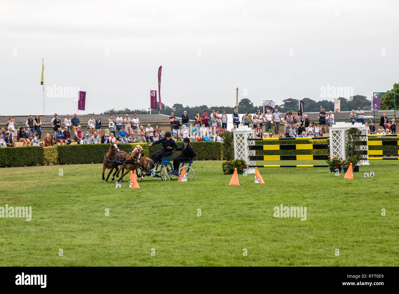 Harrogate Races Harrogate, North Yorkshire, UK - July 12th, 2018: scurry racing in the ...