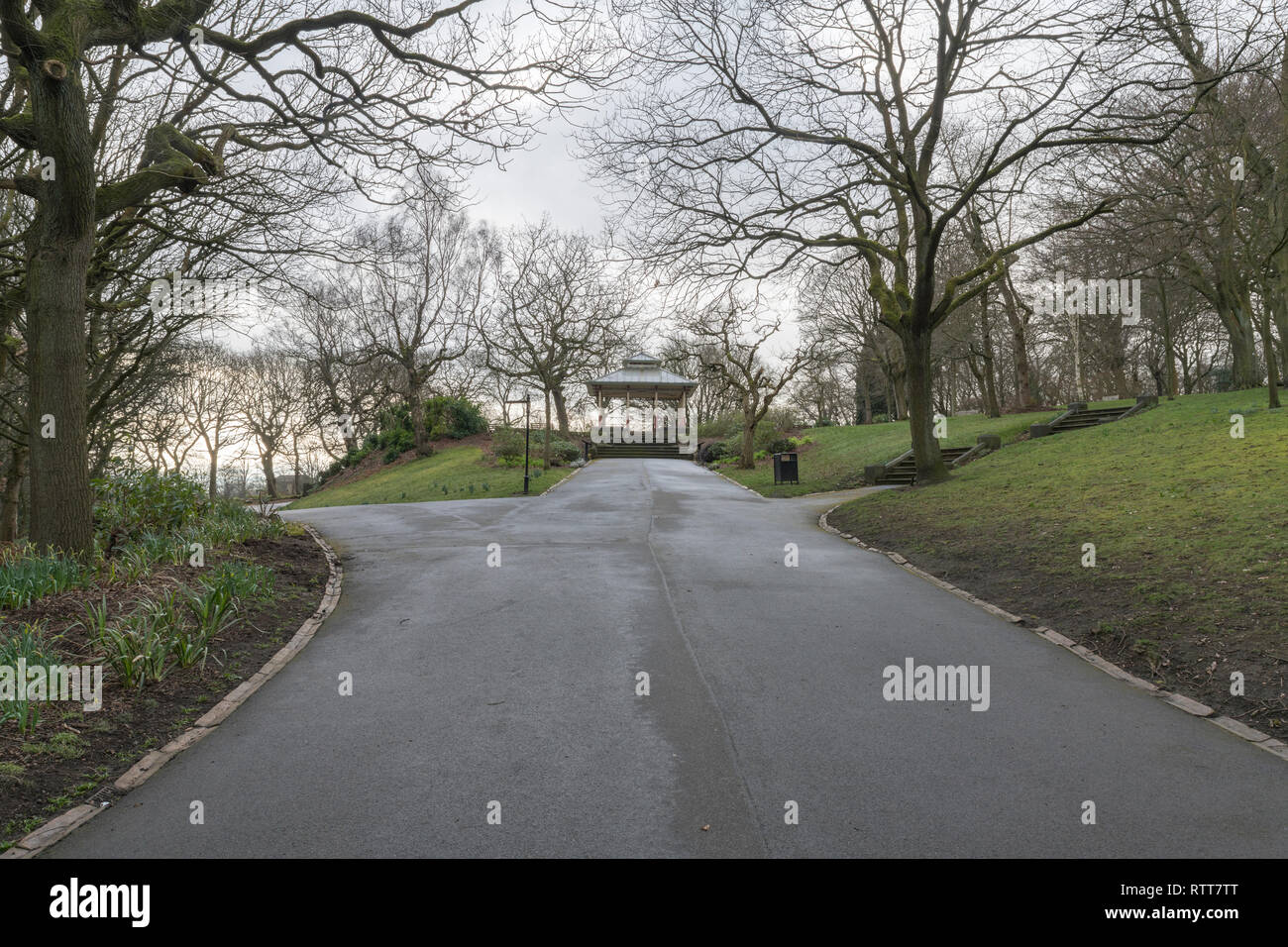The Bandstand, Beaumont Park, Huddersfield Stock Photo Alamy