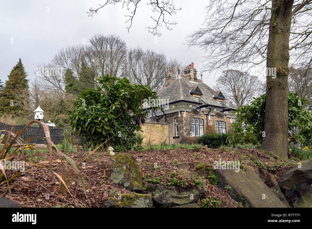 The Lodge, Beaumont Park, Huddersfield Stock Photo